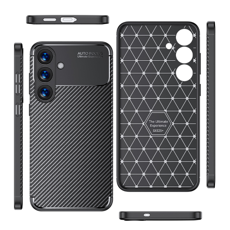 Galaxy S25 Plus Case Zore Negro Silicone Cover - 11