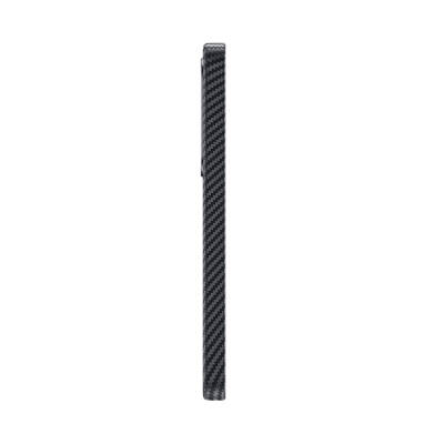 Galaxy S25 Plus Kılıf M-safe Şarj Özellikli Karbon Fiber Benks Essential ArmorAir 600D Kevlar Kapak - 5