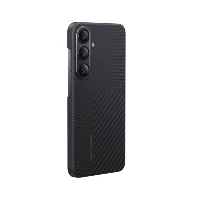Galaxy S25 Plus Kılıf M-safe Şarj Özellikli Karbon Fiber Benks Montage ArmorAir Kevlar Kapak - 2