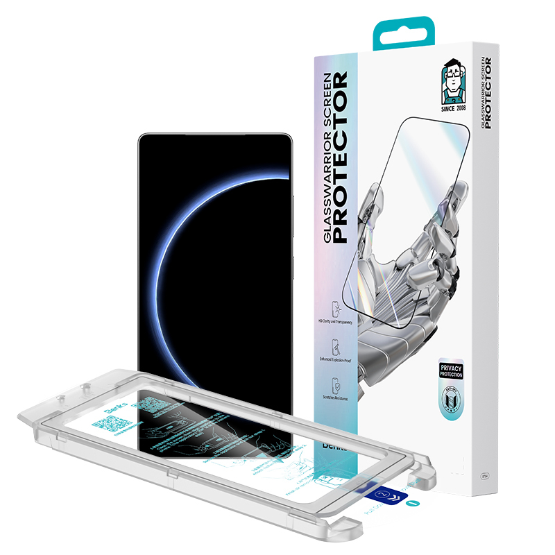 Galaxy S25 Ultra Benks Glass Warrior HD Glass Screen Protector + Easy Application Tool - 1