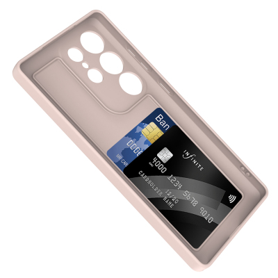 Galaxy S25 Ultra Case Camera Protection Card Holder Zore Vitra Cover - 15