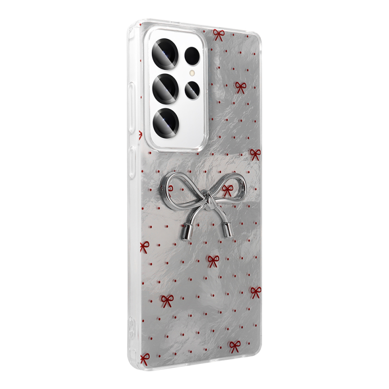Galaxy S25 Ultra Case Camera Protection Figured Zore Ponti Silicone Cover - 8