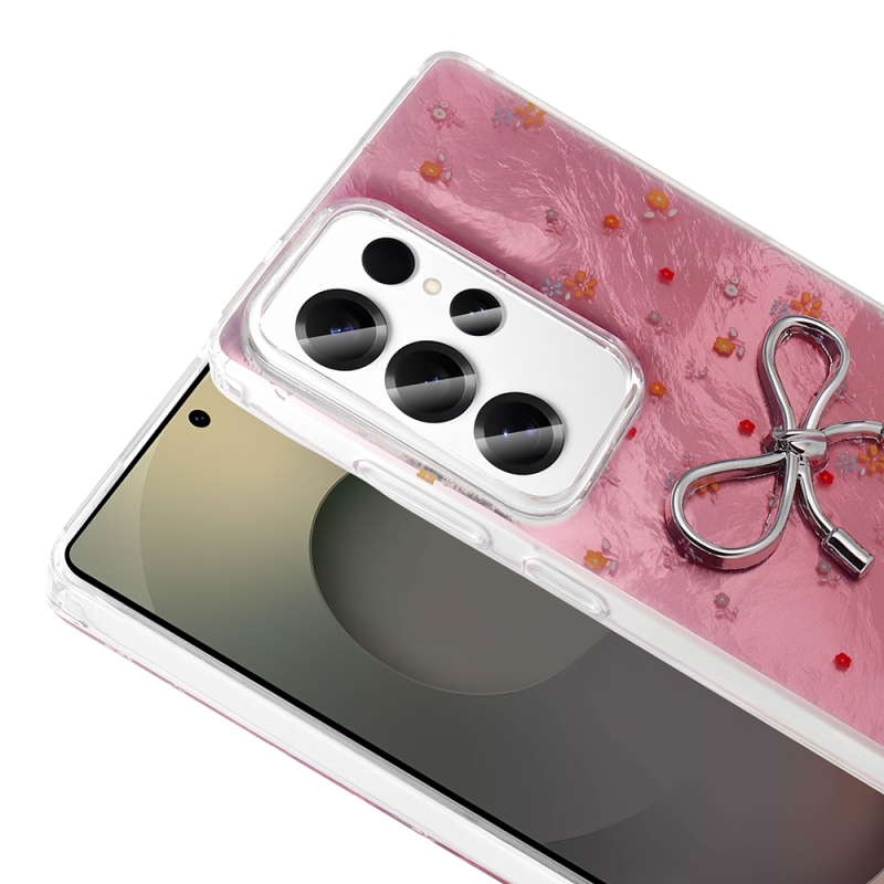Galaxy S25 Ultra Case Camera Protection Figured Zore Ponti Silicone Cover - 7