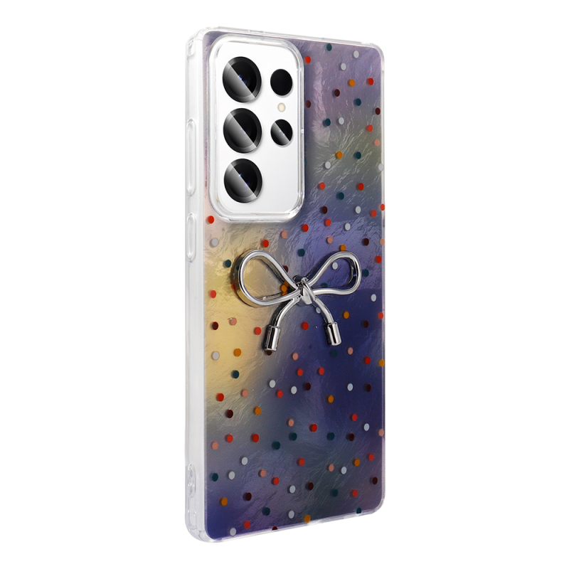 Galaxy S25 Ultra Case Camera Protection Figured Zore Ponti Silicone Cover - 10