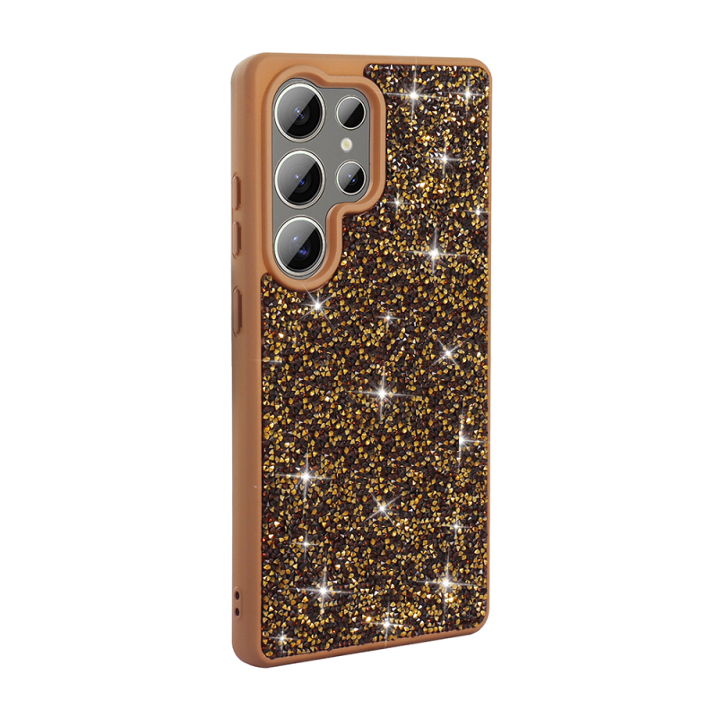 Galaxy S25 Ultra Case Shiny Stone Design Zore Pırlanta Cover - 15
