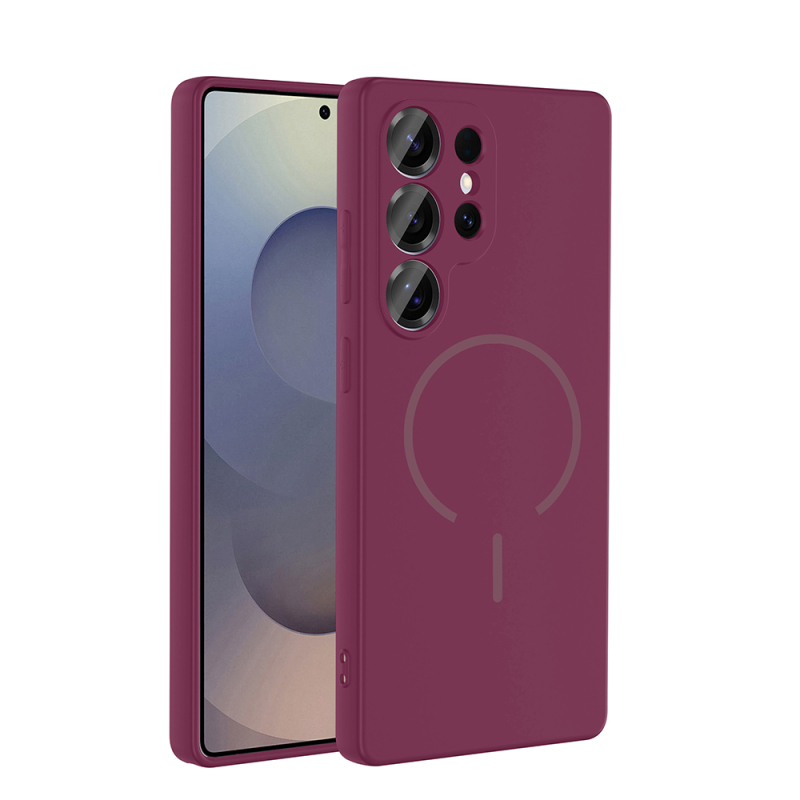 Galaxy S25 Ultra Case Zore Meta Cover with M-safe Charging Feature - 6