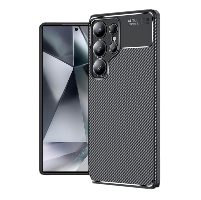 Galaxy S25 Ultra Case Zore Negro Silicone Cover - 2