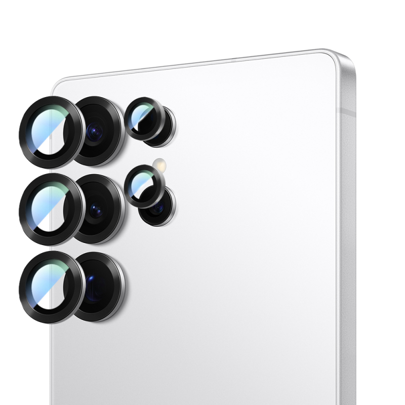 Galaxy S25 Ultra CaseWorld Alloy Serisi Oleofobik Anti Reflective Kamera Lens Koruyucu - 2