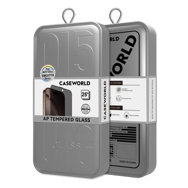 Galaxy S25 Ultra CaseWorld HD Serisi 0.25mm Privacy Temperli Cam Ekran Koruyucu - 7