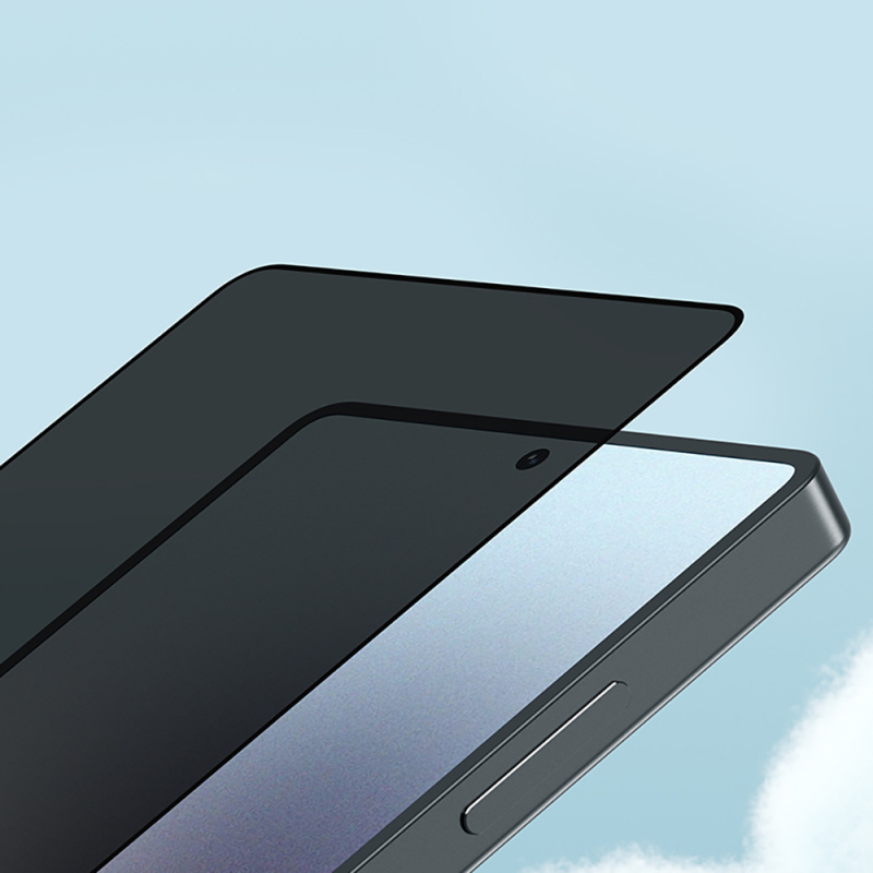 Galaxy S25 Ultra Hidrofobik Ve Oleofobik Özellikli Benks 0.3mm Privacy Air Shield Ekran Koruyucu 10'lu Paket - 10