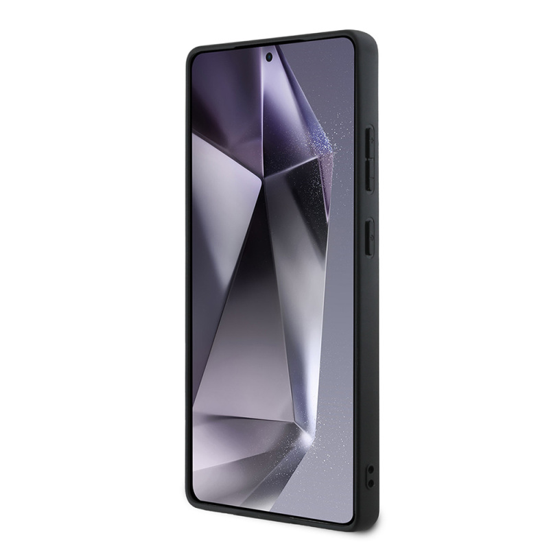 Galaxy S25 Ultra Kılıf BMW Orjinal Lisanslı M-safe Şarj Özellikli Karbon Fiber Tasarımlı ve Metal Logolu PU Deri Kapak - 5