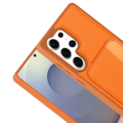 Galaxy S25 Ultra Kılıf Kartlıklı Zore X-Kart Silikon Kapak - 12