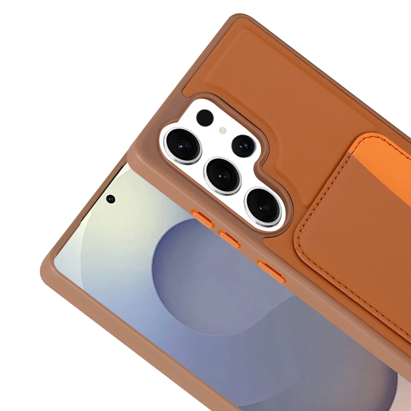 Galaxy S25 Ultra Kılıf Kartlıklı Zore X-Kart Silikon Kapak - 15