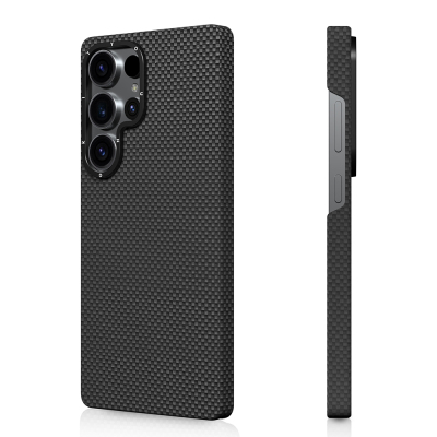 Galaxy S25 Ultra Kılıf M-safe Şarj Özellikli Aramid Fiber Youngkit 1500D Extreme Wing Serisi Kapak - 5