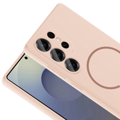 Galaxy S25 Ultra Kılıf M-safe Şarj Özellikli Zore Meta Kapak - 19