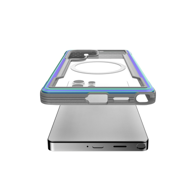 Galaxy S25 Ultra Kılıf M-safe Şarj Özellikli Airbagli Raptic Shield Serisi Şeffaf Arka Yüzey Kapak - 29