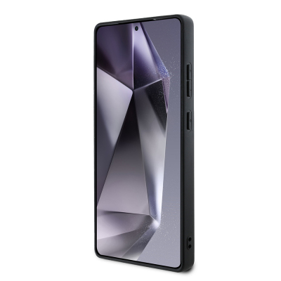 Galaxy S25 Ultra Kılıf TUMI M-safe Şarj Özellikli Deri Noktalı Dizayn Kapak - 7
