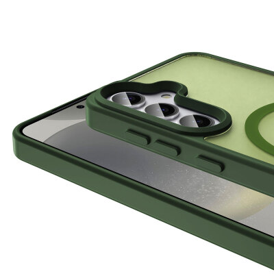 Galaxy S26 Case M-safe Charging Feature Matte Back Surface Zore Sio Cover - 12