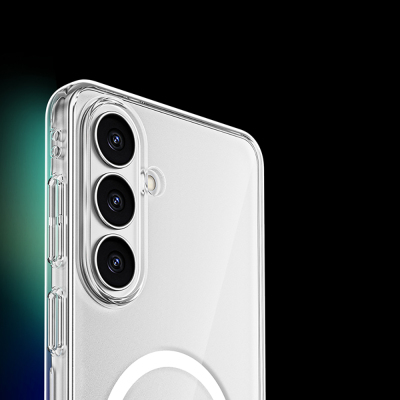 Galaxy S26 Case M-safe Charging Feature Transparent Hard PC Wlons Pita Cover - 9