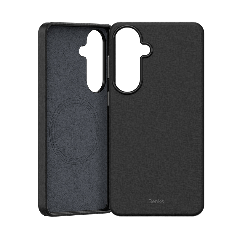 Galaxy S26 Case with M-safe Charging Feature, Scratch-Resistant Benks VitaPro Series PU Leather Cover - 4