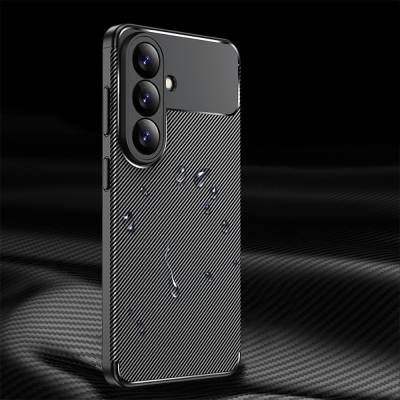 Galaxy S26 Case Zore Black Silicone Cover - 6