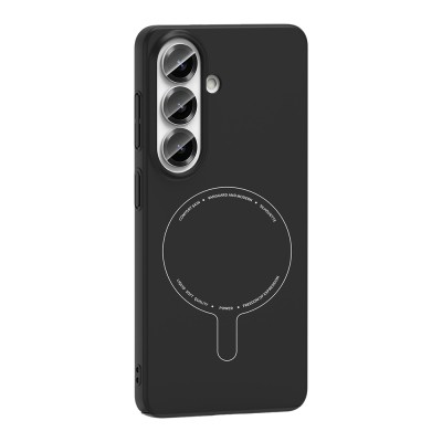 Galaxy S26 FE Case M-Safe Charging and Camera Protection Zore Elio Hard PC Cover - 3