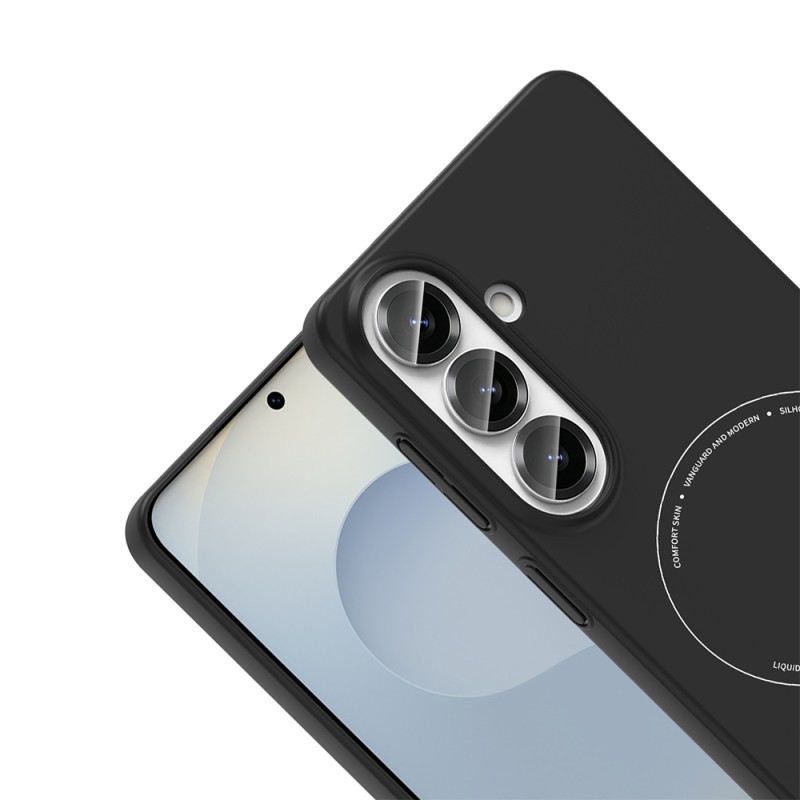 Galaxy S26 FE Case M-Safe Charging and Camera Protection Zore Elio Hard PC Cover - 5