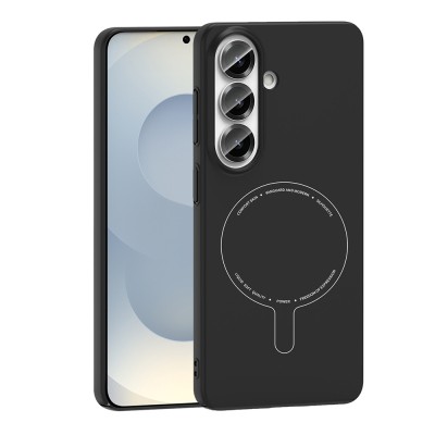 Galaxy S26 FE Case M-Safe Charging and Camera Protection Zore Elio Hard PC Cover - 2