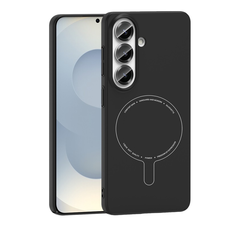 Galaxy S26 FE Case M-Safe Charging and Camera Protection Zore Elio Hard PC Cover - 2
