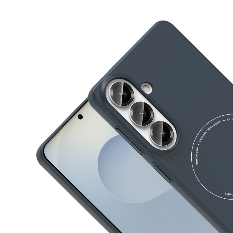 Galaxy S26 FE Case M-Safe Charging and Camera Protection Zore Elio Hard PC Cover - 6