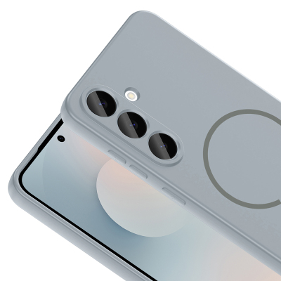 Galaxy S26 FE Kılıf M-safe Şarj Özellikli Zore Meta Kapak - 12