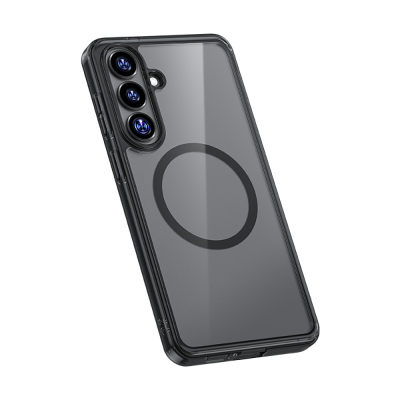 Galaxy S26 Kılıf M-safe Şarj Özellikli Benks ​​​​​​Crystal Serisi Şeffaf Kapak - 3