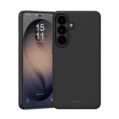 Galaxy S26 Kılıf M-safe Şarj Özellikli Çizilmeye Dayanıklı Benks VitaPro Serisi PU Deri Kapak - 5