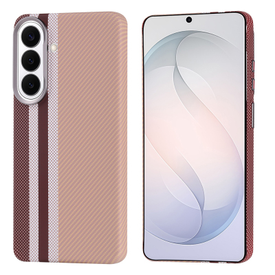 Galaxy S26 Kılıf M-safe Şarj Özellikli Karbon Fiber Görünümlü Zore Nekst Kapak - 4