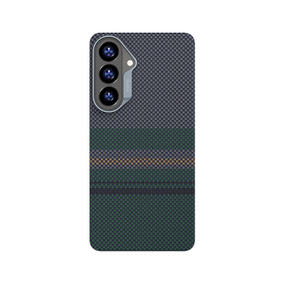 Galaxy S26 Kılıf M-safe Şarj Özellikli Karbon Fiber Tasarımlı Benks Aurora ArmorAir Kevlar Kapak - 1