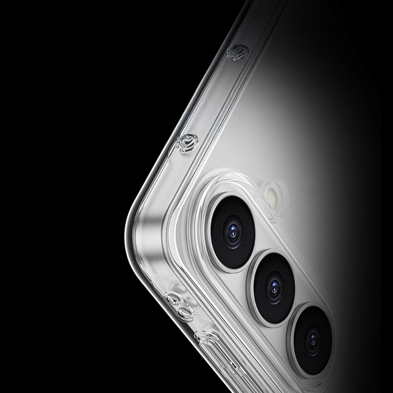 Galaxy S26 Kılıf M-safe Şarj Özellikli Transparan Sert PC Wlons Pita Kapak - 10