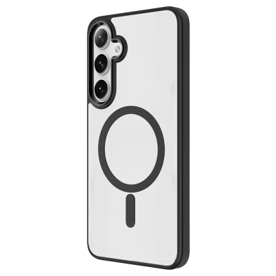 Galaxy S26 Kılıf M-safe Şarj Özellikli Zore Krom M-safe Silikon Kapak - 9