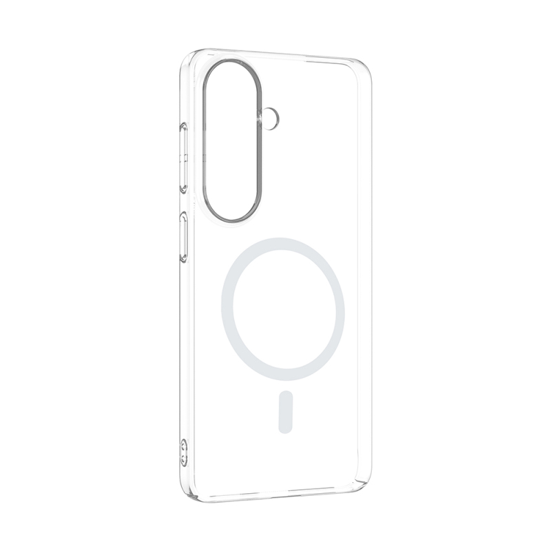 Galaxy S26 Plus Camera Protected M-Safe Charging Transparent Zore London Hard PC Case - 3