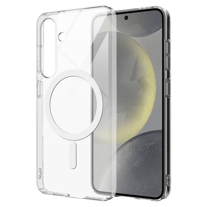 Galaxy S26 Plus Case with Camera Protection, M-safe Hard PC, Zore Porto Cover - 3