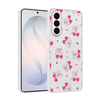 Galaxy S26 Plus Case with Camera Protector, Patterned Zore Clip Cover - 3
