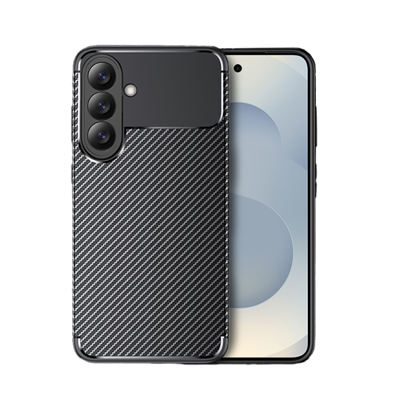 Galaxy S26 Plus Case Zore Black Silicone Cover - 2