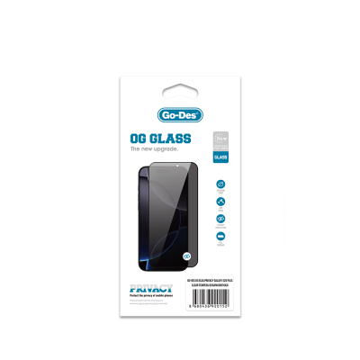 Galaxy S26 Plus Go Des OG Glass Privacy Antistatic Tempered Glass Screen Protector - 3