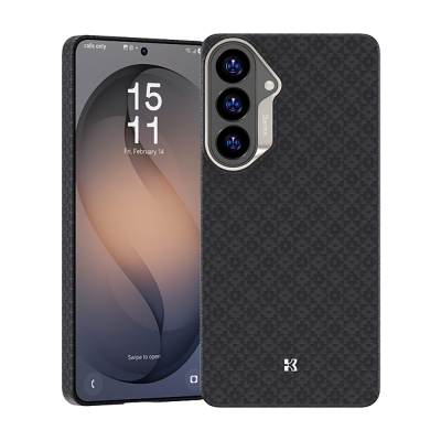 Galaxy S26 Plus Kılıf M-Safe Şarj Özellikli Benks ArmorAir ArmorGrid Serisi Kevlar Kapak - 3