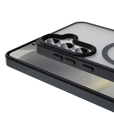 Galaxy S26 Plus Kılıf M-safe Şarj Özellikli Mat Arka Yüzey Zore Sio Kapak - 16