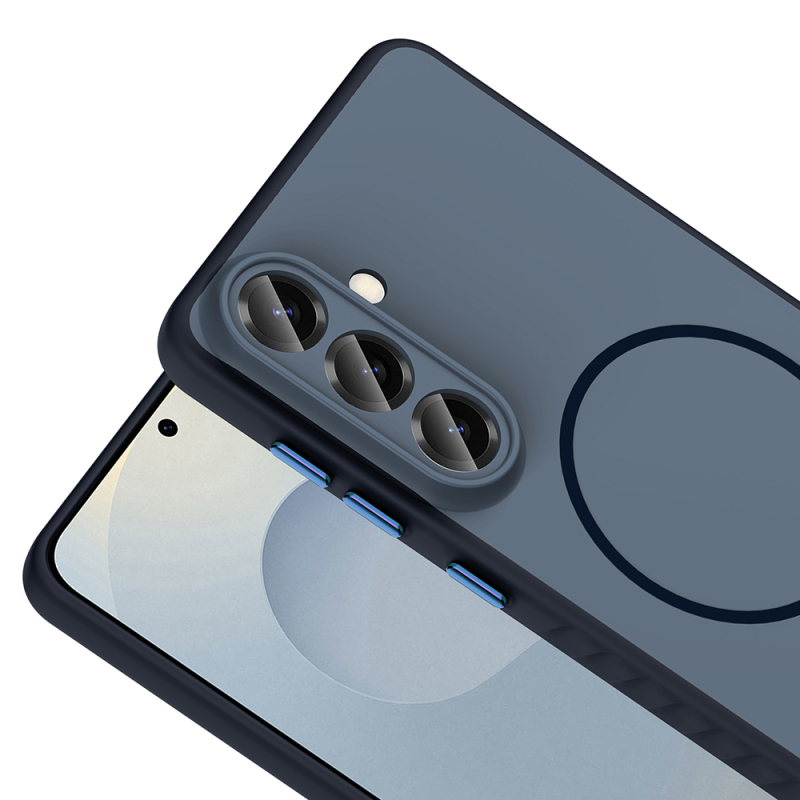 Galaxy S26 Plus Kılıf M-safe Şarj Özellikli Zore Tea Kapak - 11