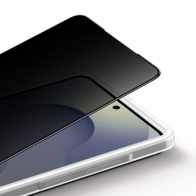 Galaxy S26 Ultra Amazingthing Radix Privacy Parmak İzi Bırakmayan Temperli Cam Ekran Koruyucu - 5