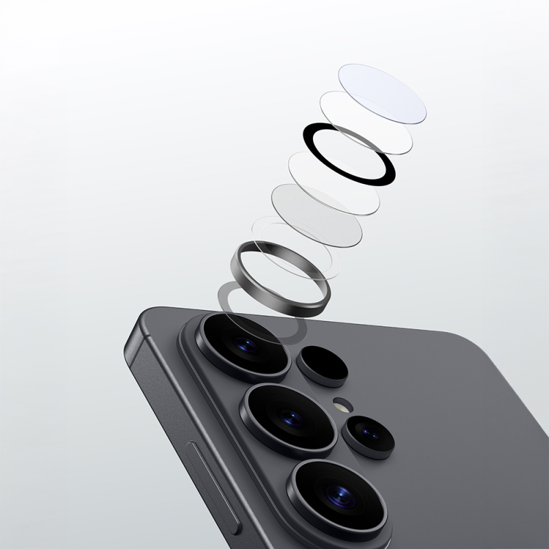 Galaxy S26 Ultra Amazingthing Titan Anti-Reflective Sapphire Camera Lens Protector + Easy Application Tool - 13