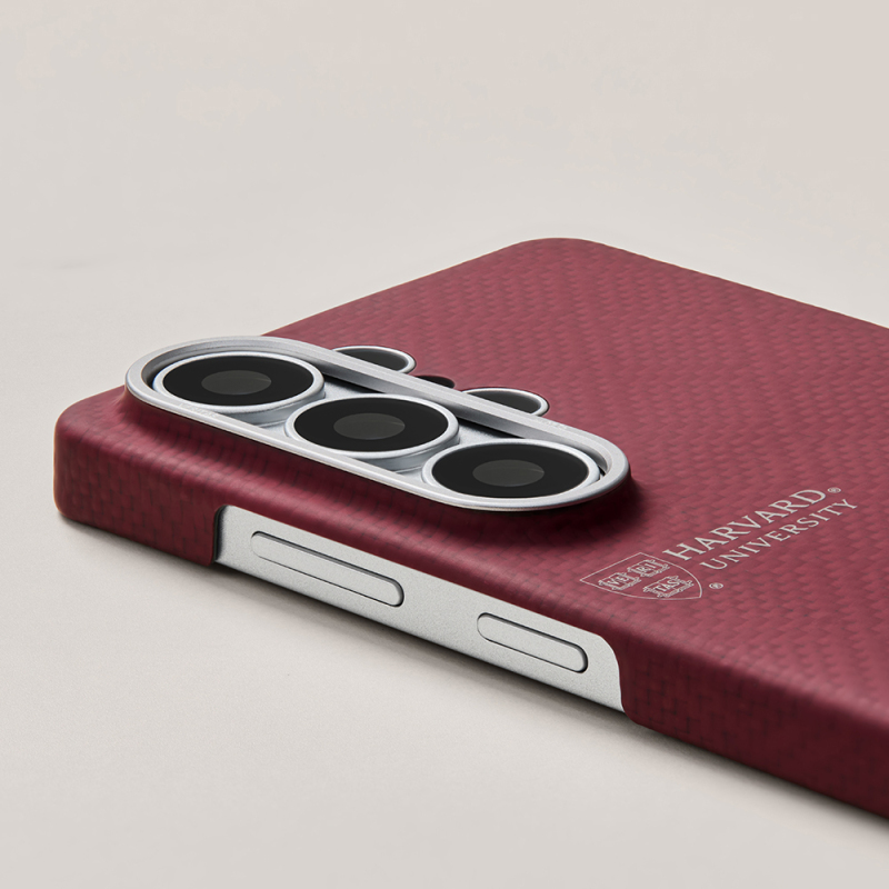 Galaxy S26 Ultra Case M-safe Charging Enabled Aramid Fiber Pitaka Harvard University Series Cover - 5