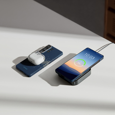 Galaxy S26 Ultra Case M-safe Charging Enabled Aramid Fiber Pitaka Tactile Woven Starpeak Edge Series Milky Way Galaxy Cover - 12