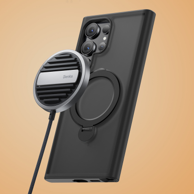 Galaxy S26 Ultra Case M-safe Charging Enabled Benks Stand Mist Protective Cover - 13